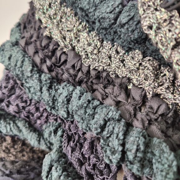 Vintage Estelle Gracer 1982 Vintage Ribbon Sweater Jacket - Picture 4 of 12